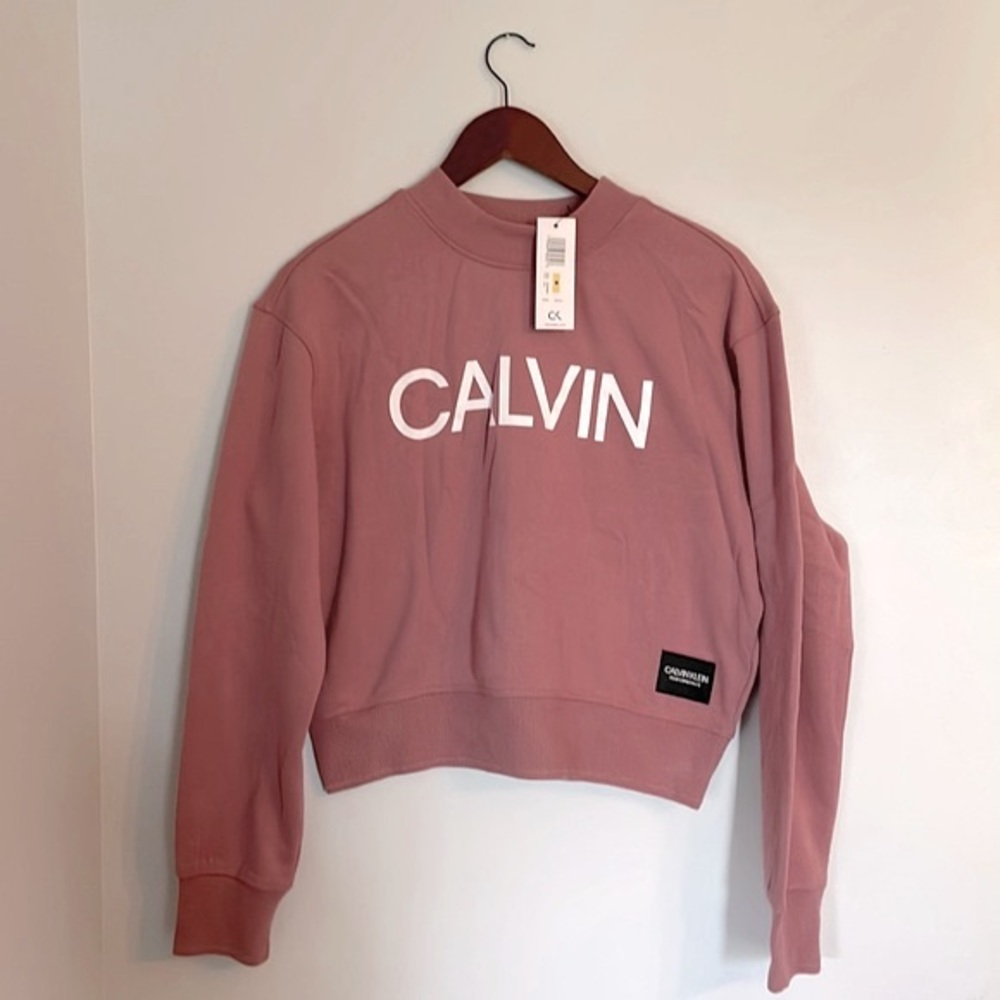 Calvin Klein Performance Crop Sweatshirt NWT